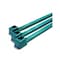 Act Cable Tie, 8 in L, 47.62 mm Max Bundle Dia., Teal, Nylon 6/6, 40 lb Strength, 100 PK CTMD800-40 - alternate 3